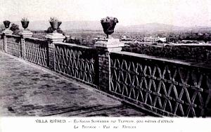 EL KALAA - TLEMCEN - VILLA RIVAUD - TERRASSE - VUE SUR TLEMCEN